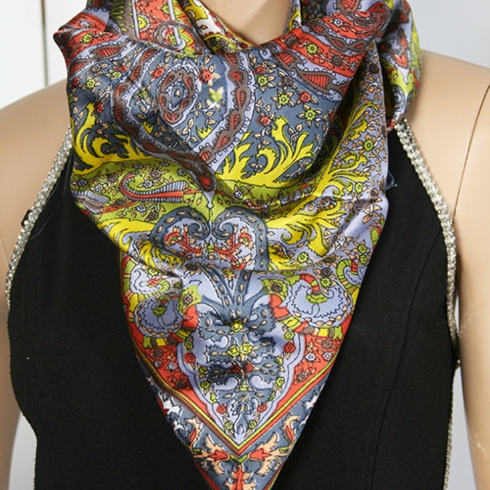 Silk Scarf - Picture 3 of 8